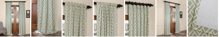 Exclusive Fabrics & Furnishings Martinique Printed Cotton 50" x 108" Curtain Panel